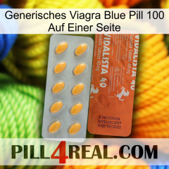 Generic Viagra Blue Pill 100 On One Side 43